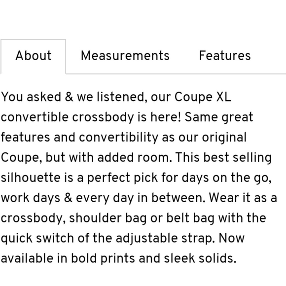 LUG Coupe XL Crossbody Convertible Bag - Picture 14 of 16